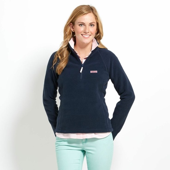 Vineyard Vines Fleece 1/4-Zip Pullover - Picture 1 of 3